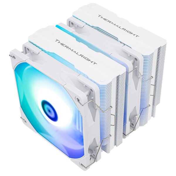 Miniatyrbillede 11 af 13: Thermalright Peerless Assassin 120 ARGB Processor Luftkøler 12 cm Hvid 1 stk