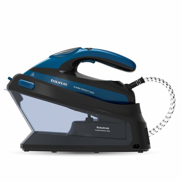 Taurus Sliding perfect 2800 2800 W 1,5 L Keramisk strygesål Sort, Blå
