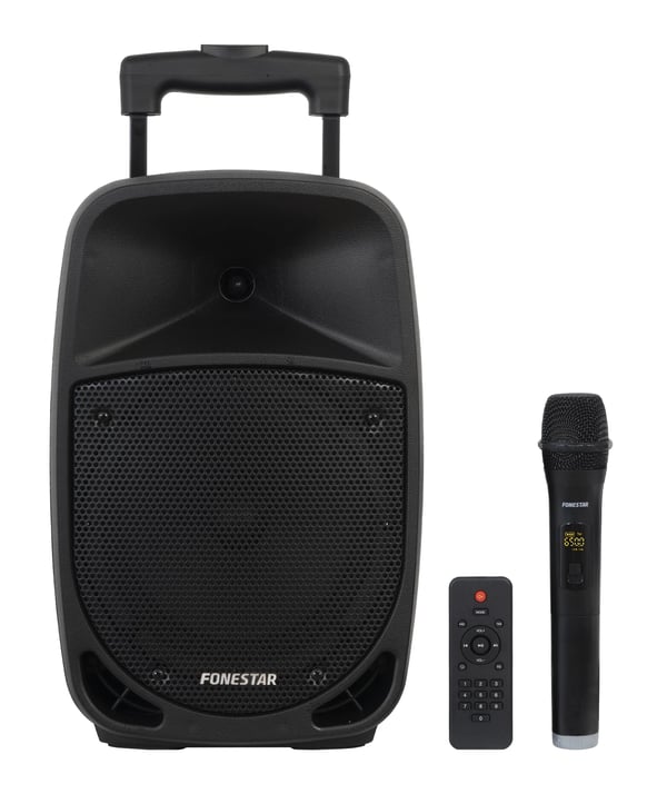 Miniatyrbillede 1 af 8: Fonestar MALIBU-308 højttaler Sort Kabel & trådløs 100 W