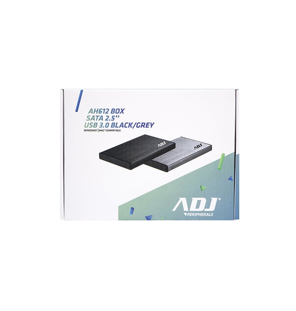 Adj AH612 HDD-hölje Svart 2.5"