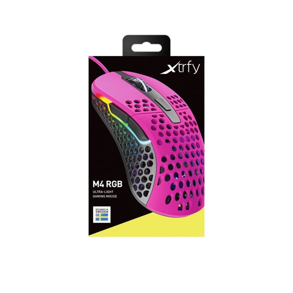 Miniatyrbillede 5 af 22: CHERRY XTRFY M4 RGB mus Spil Højre hånd USB Type-A Optisk 16000 dpi