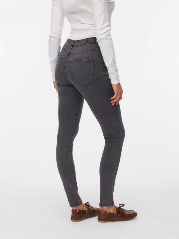 Vero Moda 10201804_2104_59_7261866 housut Tummanharmaa