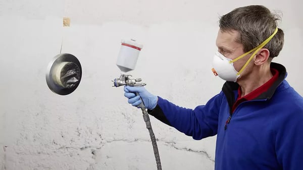 Miniatyrbild 8 av 11: TESA 4317 50 m Maskeringstejp för målning Lämplig för inomhusbruk papper Vit