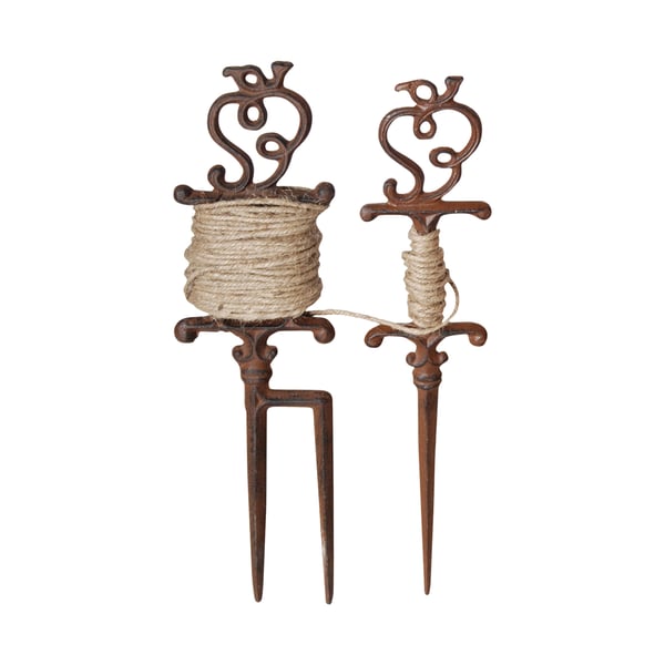 Miniatyrbillede 1 af 9: Esschert Design 8714982046773 plantestøtte Støbejern Brun