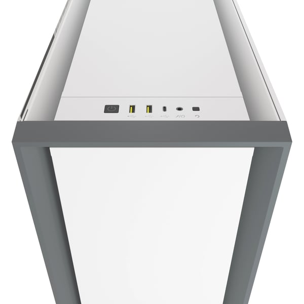 Miniatyrbillede 9 af 15: Corsair 5000D Tempered Glass Midi Tower Hvid