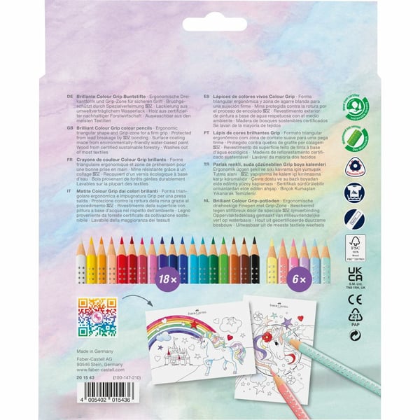 Faber-Castell 201543 värikynä 24 kpl