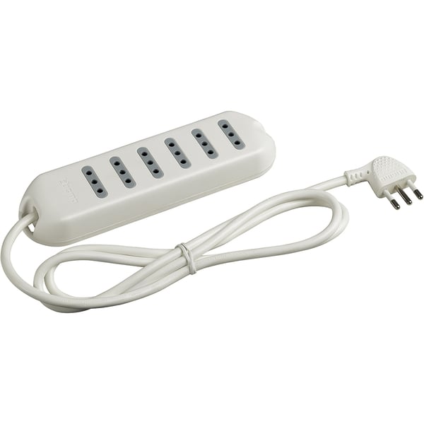 bticino 3630D stikdåse 5 m 6 AC stikkontakt(er) Indendørs Hvid