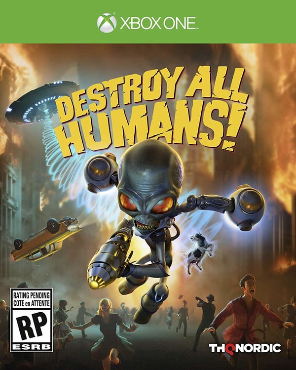 Miniatyrbild 1 av 12: PLAION Destroy All Human!, Xbox One Standard Engelska