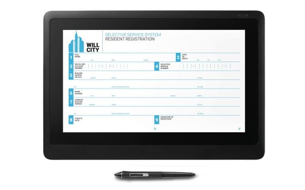 Wacom Interactive Pen Display 15.6" (EU) 39,6 cm (15.6") Musta LCD