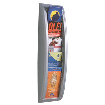 PaperFlow K540625 tidningshyllor Polystyren Aluminium