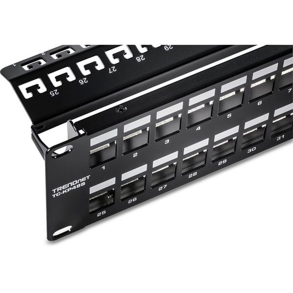 Miniatyrbild 3 av 5: Trendnet TC-KP48S patchpaneler 2U