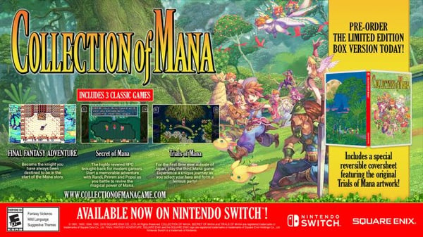Miniatyrbillede 5 af 26: Square Enix Collection of Mana Standard Engelsk Nintendo Switch