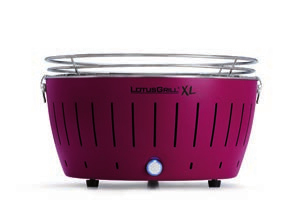 LotusGrill G435 U PU grill Kittel Träkol (bränsle) Lila