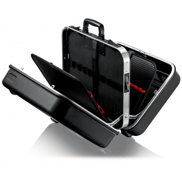 Knipex BIG Twin Værktøjskasse Aluminium Sort