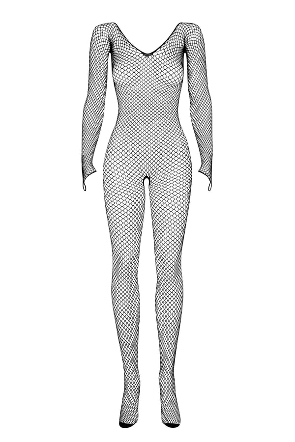 Miniatyrbild 1 av 4: Obsessive N109 S/M set med damunderkläder och bodies Body Svart Elastan, Nylon