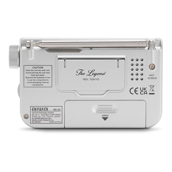 Miniatyrbillede 3 af 10: Aiwa RS-55SL radio Personligt Analog Sølv
