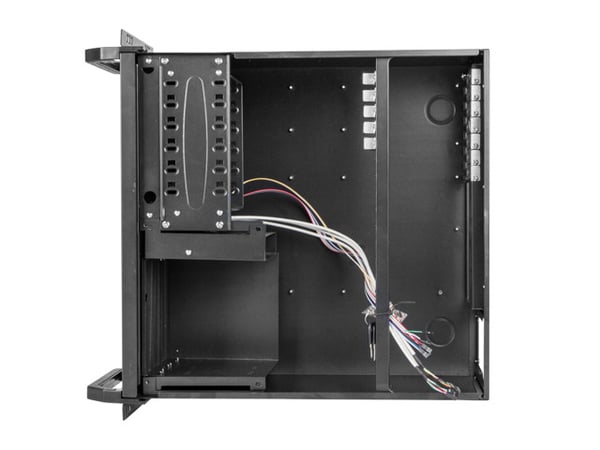 Miniatyrbild 3 av 7: Lanberg SC01-4504-08B modulärt serverchassi Rack (4U) 0 GB