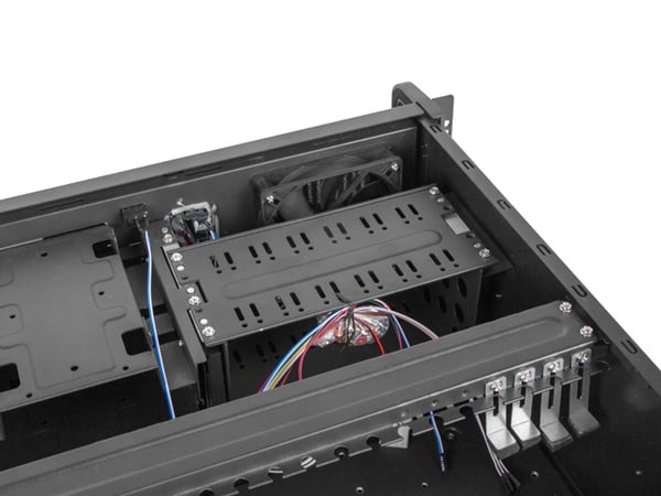 Lanberg SC01-4504-10B modulaarinen palvelinalusta Teline ( 4U ) 0 GB