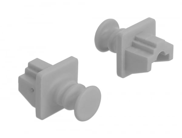 Miniatyrbillede 1 af 2: DeLOCK 86508 portstøvdæksel 10 stk RJ-45