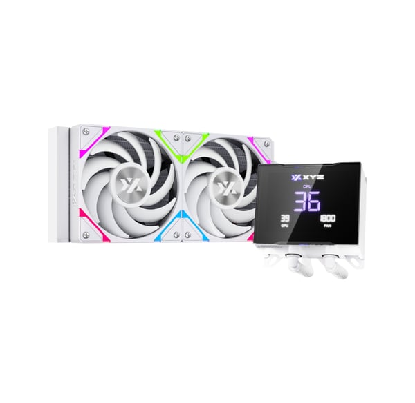 XYZ X-WC-HYDROTEMP-240W Tietokoneen jäähdytysjärjestelmä Tietokonekotelo All-in-one-nesteenjäähdytin