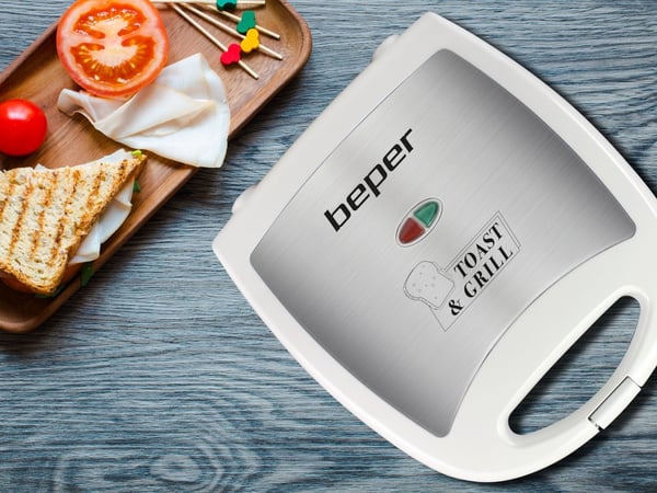 Beper 90.620 smörgåsgrill 1300 W Vit