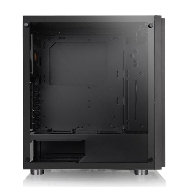 Miniatyrbild 3 av 6: Thermaltake H100 TG Midi Tower Svart