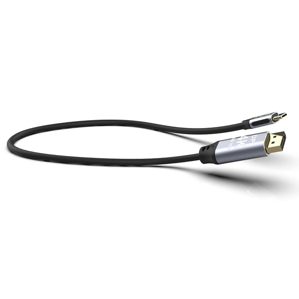 Pikkukuva 7 / 10: Inca ITCD-20 videokaapeli-adapteri 2 m USB Type-C HDMI Musta, Hopea