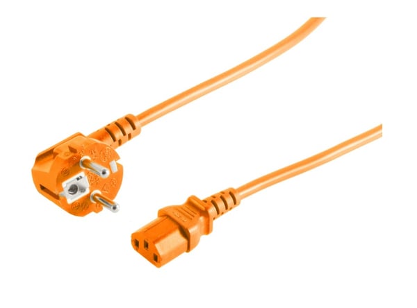 S/CONN maximum connectivity 09-05057 strömkablar Orange 5 m CEE7/7 C13 coupler