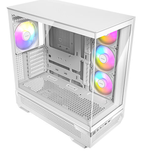 Miniatyrbild 15 av 21: Antec C7 ARGB Midi Tower Vit