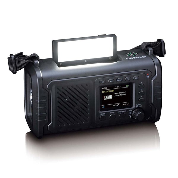 Lenco PDR-055BK radioapparater Bärbar Svart