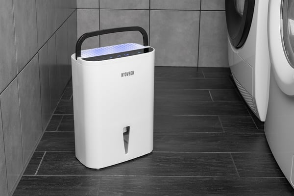 Miniatyrbillede 6 af 10: Noveen DH350 affugter 2,5 L 70 W Hvid