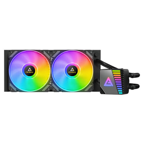 Antec SYMPHONY 240 Suoritin All-in-one-nesteenjäähdytin 12 cm Musta 1 kpl