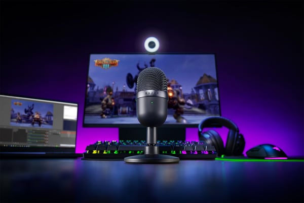 Razer Seiren Mini Sort Bordmikrofon