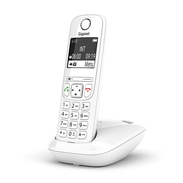 Miniatyrbillede 8 af 8: Gigaset AS690 Analog/DECT-telefon Nummervisning Hvid