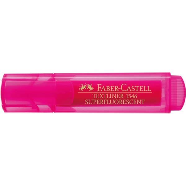 Faber-Castell TEXTLINER 1546 speedmarker 1 stk Mejsel/Fin spids Lyserød