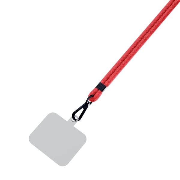 3MK EasyClip hihna Matkapuhelin Nailon, Sinkki Musta, Punainen