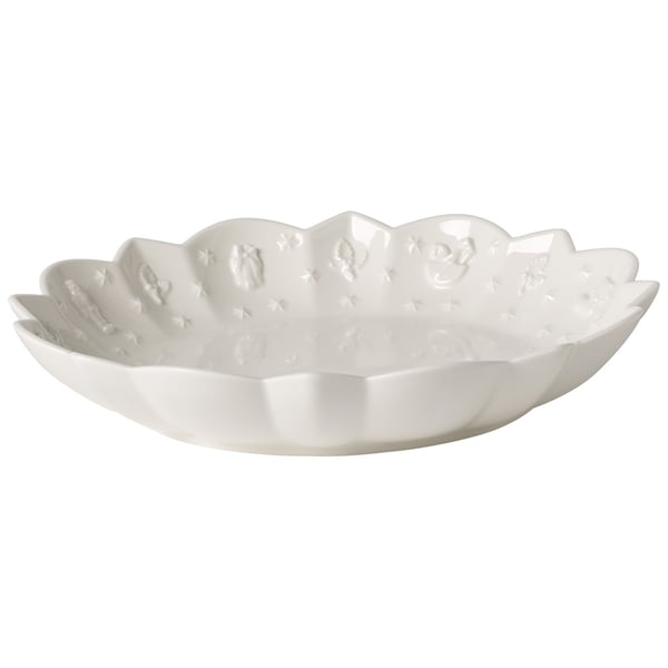 Miniatyrbillede 2 af 2: Villeroy & Boch 1486583690 serveringsfad Porcelæn Hvid Rund Serveringsskål