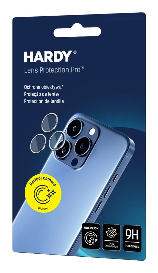 Pikkukuva 9 / 13: 3MK HARDY Lens Protection Pro Kameran linssisuoja Apple 3 kpl