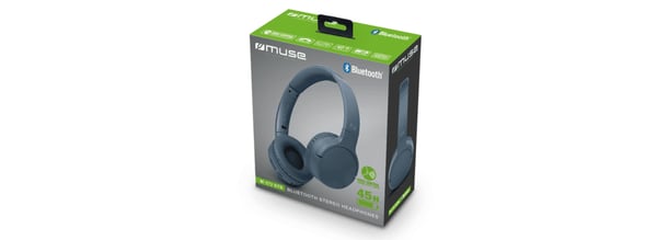 Miniatyrbillede 3 af 6: Muse M-272 BTB hovedtelefoner/headset Trådløs Musik USB Type-C Bluetooth Blå