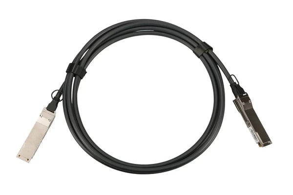 Miniatyrbild 1 av 4: Extralink EX.15784 InfiniBand och fiberoptisk kabel 1 m QSFP+ DAC Svart