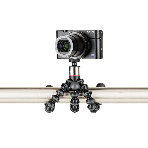 Joby GorillaPod 500 kamerastativ Digital-/filmkameraer 3 ben Sort, Grå, Rustfrit stål