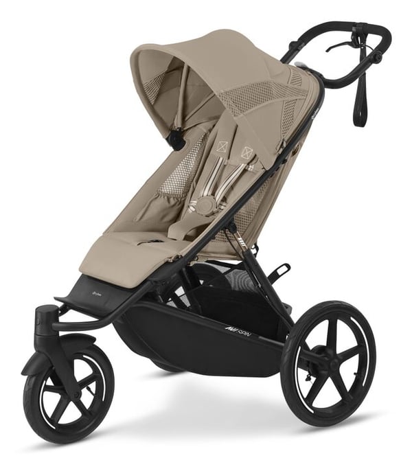 Miniatyrbillede 1 af 9: CYBEX Avi Spin Terrængående klapvogn 1 sæde(r) Sort, Beige