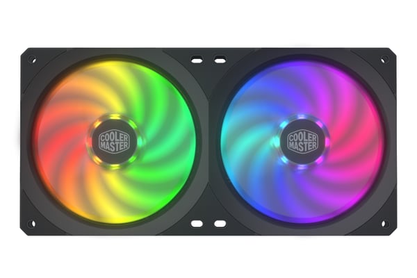 Cooler Master MasterFan SF240R ARGB Computerkabinet Ventilator 12 cm Sort