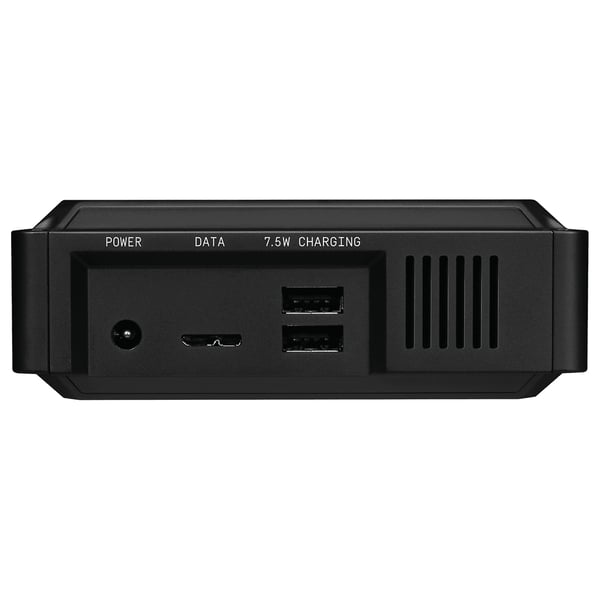 Miniatyrbillede 8 af 8: Western Digital D10 ekstern harddisk 8 TB 7200 rpm 3.2 Gen 2 (3.1 Gen 2) Sort, Hvid