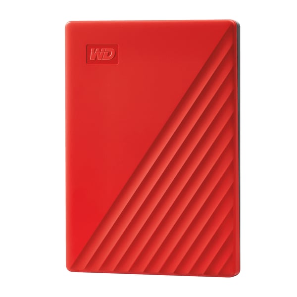 Western Digital My Passport externa hårddiskar 2 TB 2.5" 3.2 Gen 1 (3.1 Gen 1) Röd