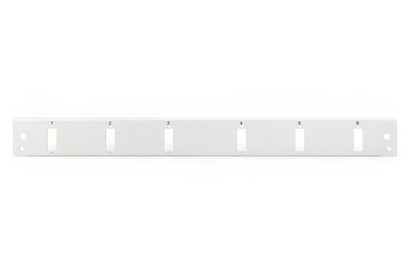 DIGITUS Fiberoptisk Splejseboks Frontpanel, Hurtiglukning, 6x SC DX, 1U