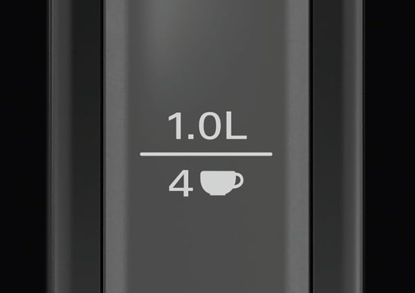 Miniatyrbillede 4 af 9: Bosch TWK3P423 elkedel 1,7 L 2400 W Sort