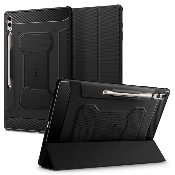 Miniatyrbillede 1 af 13: Spigen Rugged Armor Pro 37,1 cm (14.6") Flipetui Sort