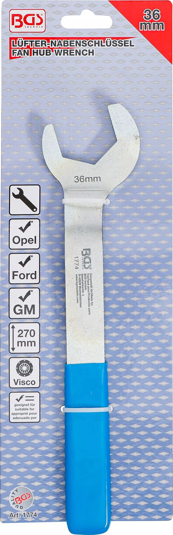 BGS technic Fan Hub Wrench