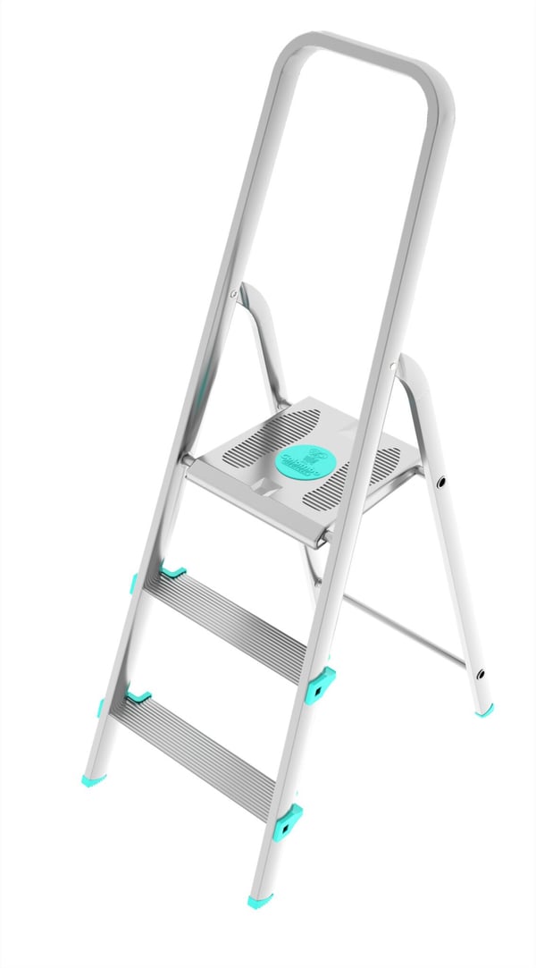 Colombo New Scal S107A03W stige Trappestige Aluminium